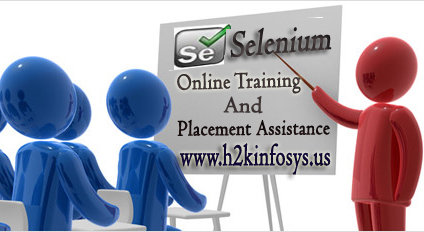 Selenium Webdriver Online Training and Placement | H2k Infosys